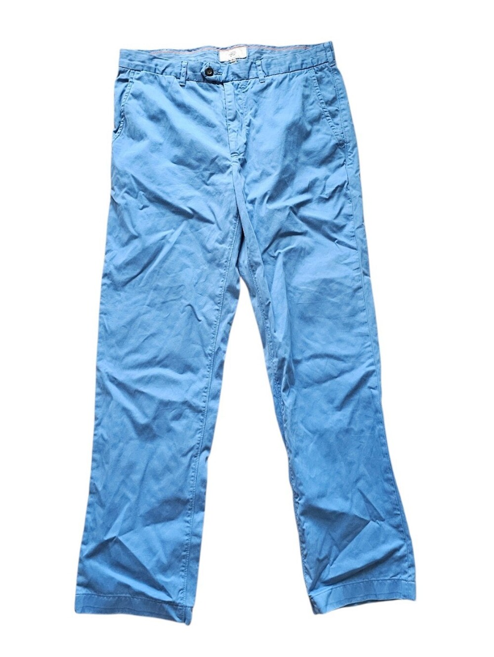 Jack Spade Classic Fit Men's Light Blue Casual Pants Size 34×32